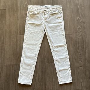 PAIGE Skyline Ankle Peg Mid Rise Jeans (Excellent Condition: No flaws at all)